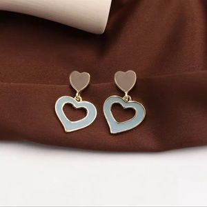 New heart earrings jewelry gift